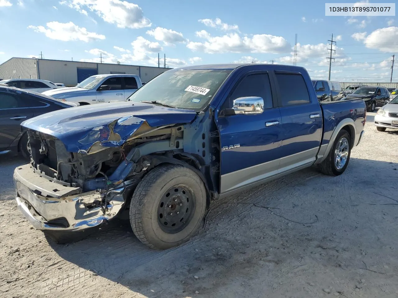 2009 Dodge Ram 1500 VIN: 1D3HB13T89S701077 Lot: 71459744