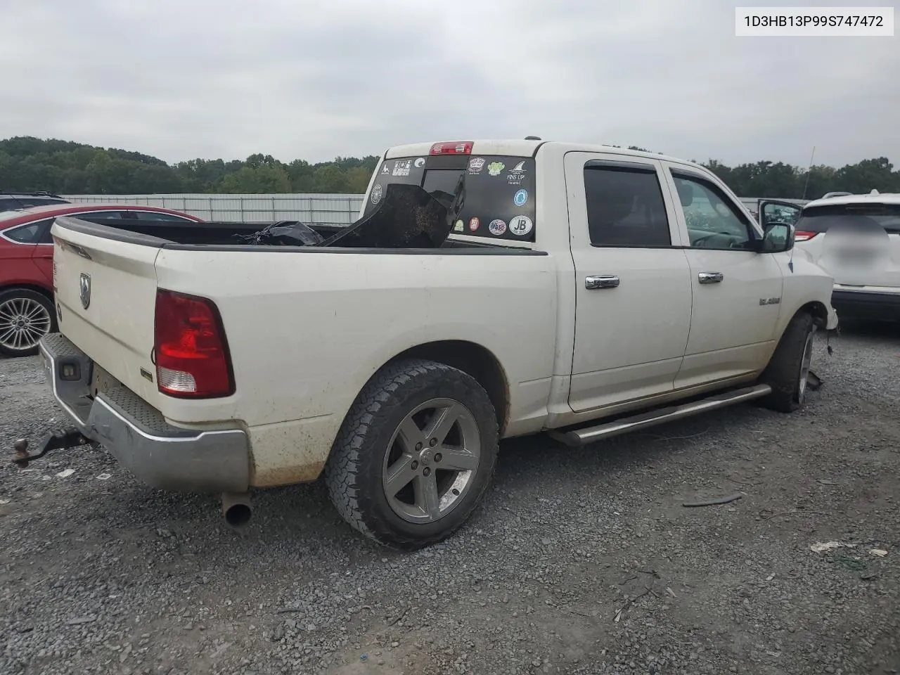 2009 Dodge Ram 1500 VIN: 1D3HB13P99S747472 Lot: 71569334