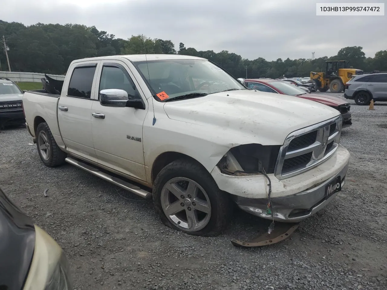 2009 Dodge Ram 1500 VIN: 1D3HB13P99S747472 Lot: 71569334