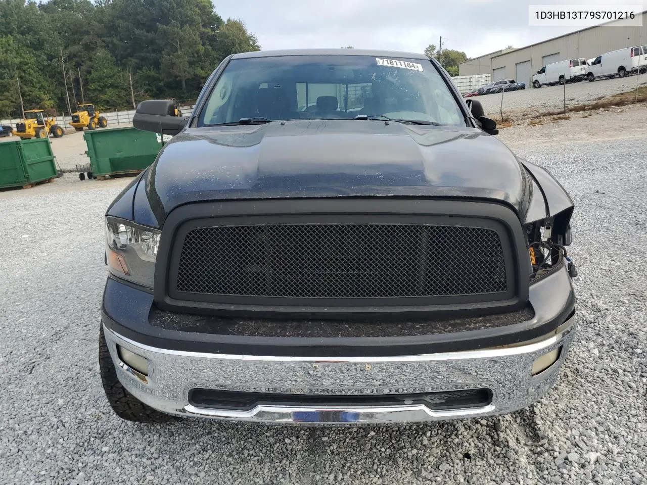 2009 Dodge Ram 1500 VIN: 1D3HB13T79S701216 Lot: 71811184