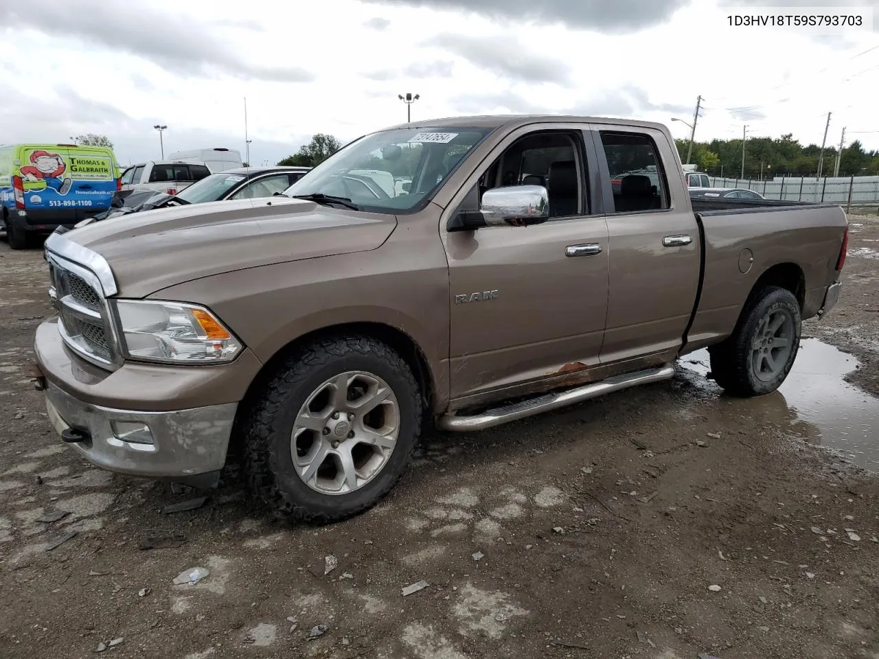 2009 Dodge Ram 1500 VIN: 1D3HV18T59S793703 Lot: 73147654