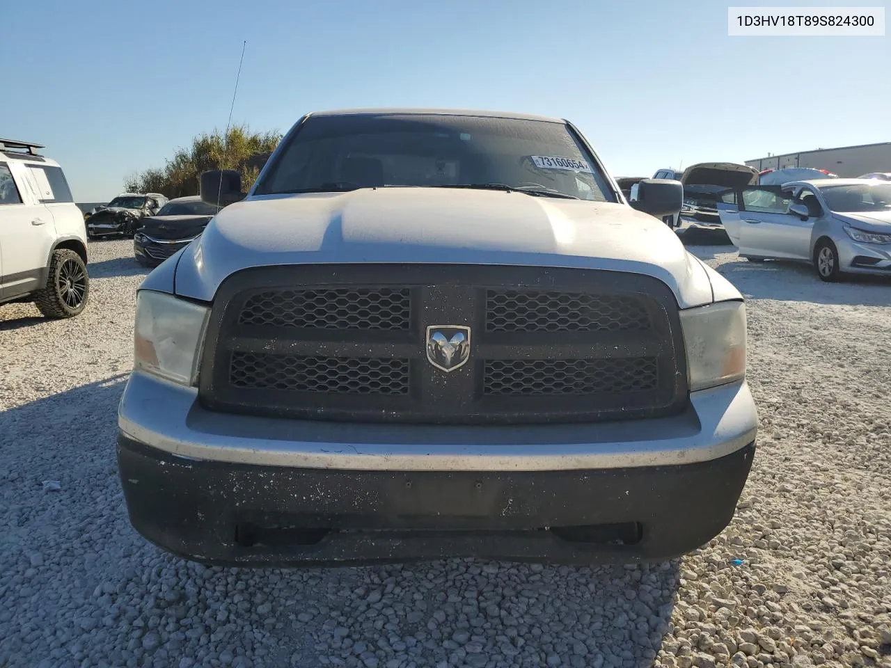 2009 Dodge Ram 1500 VIN: 1D3HV18T89S824300 Lot: 73160654