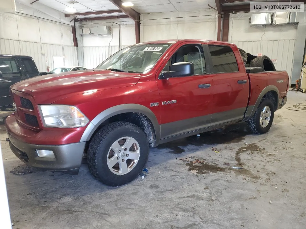 2009 Dodge Ram 1500 VIN: 1D3HV13T89S772612 Lot: 73178804