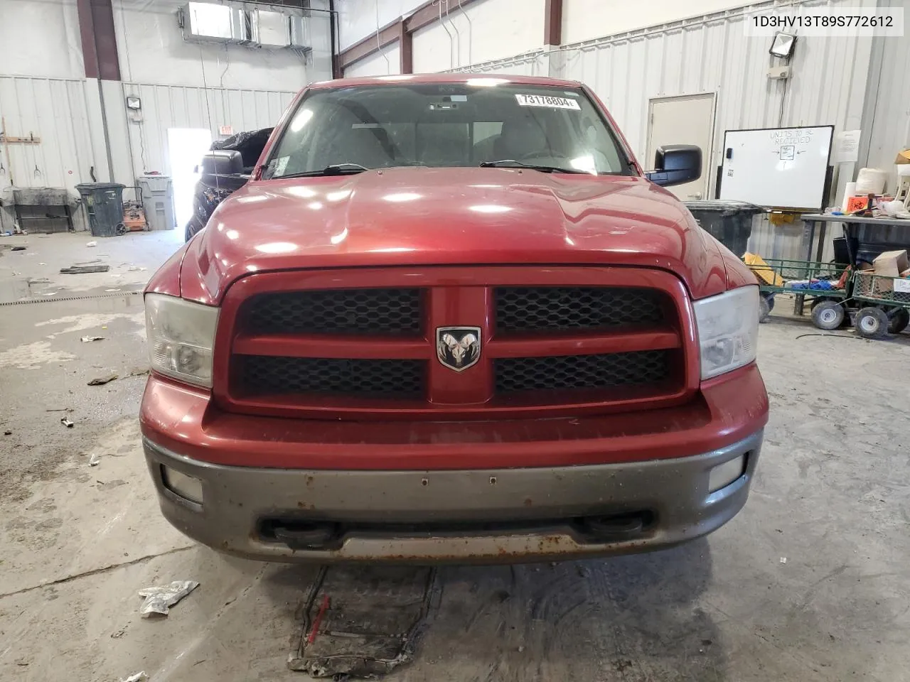 2009 Dodge Ram 1500 VIN: 1D3HV13T89S772612 Lot: 73178804