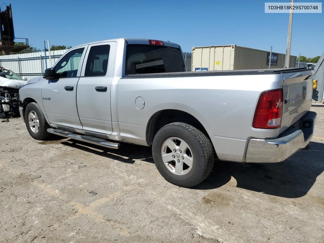 2009 Dodge Ram 1500 VIN: 1D3HB18K29S700748 Lot: 73342154