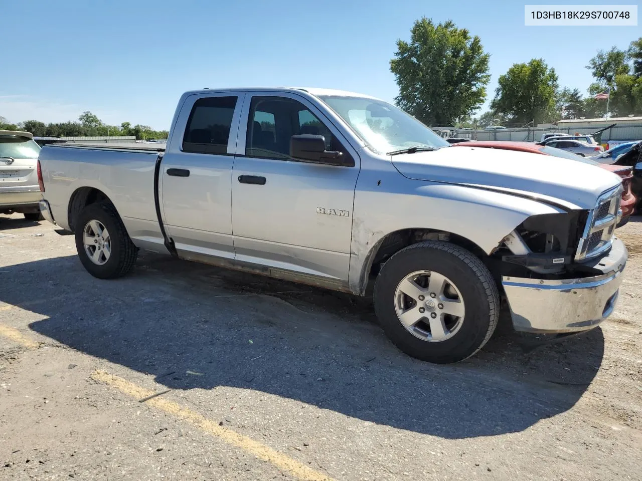 2009 Dodge Ram 1500 VIN: 1D3HB18K29S700748 Lot: 73342154