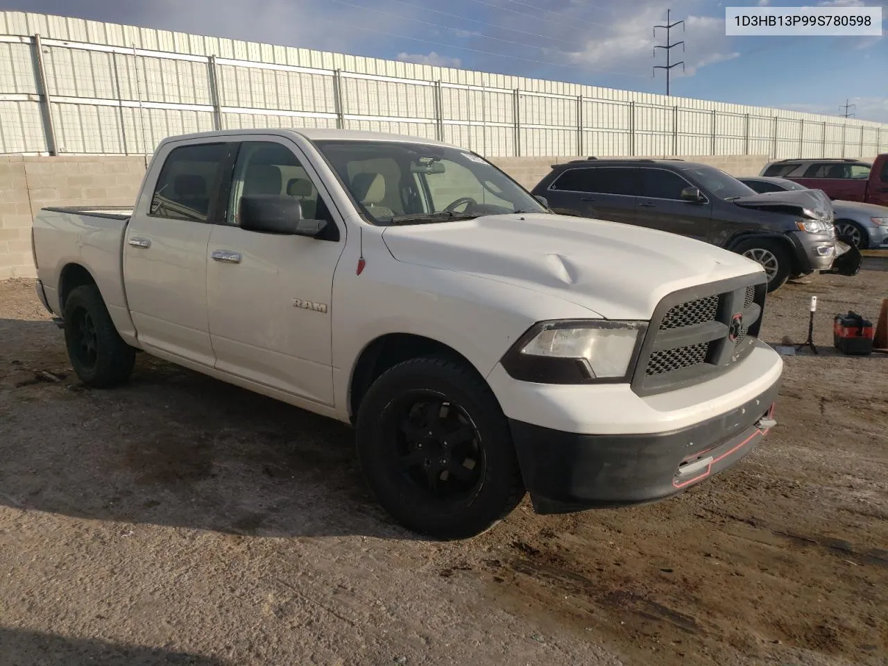 2009 Dodge Ram 1500 VIN: 1D3HB13P99S780598 Lot: 73457234