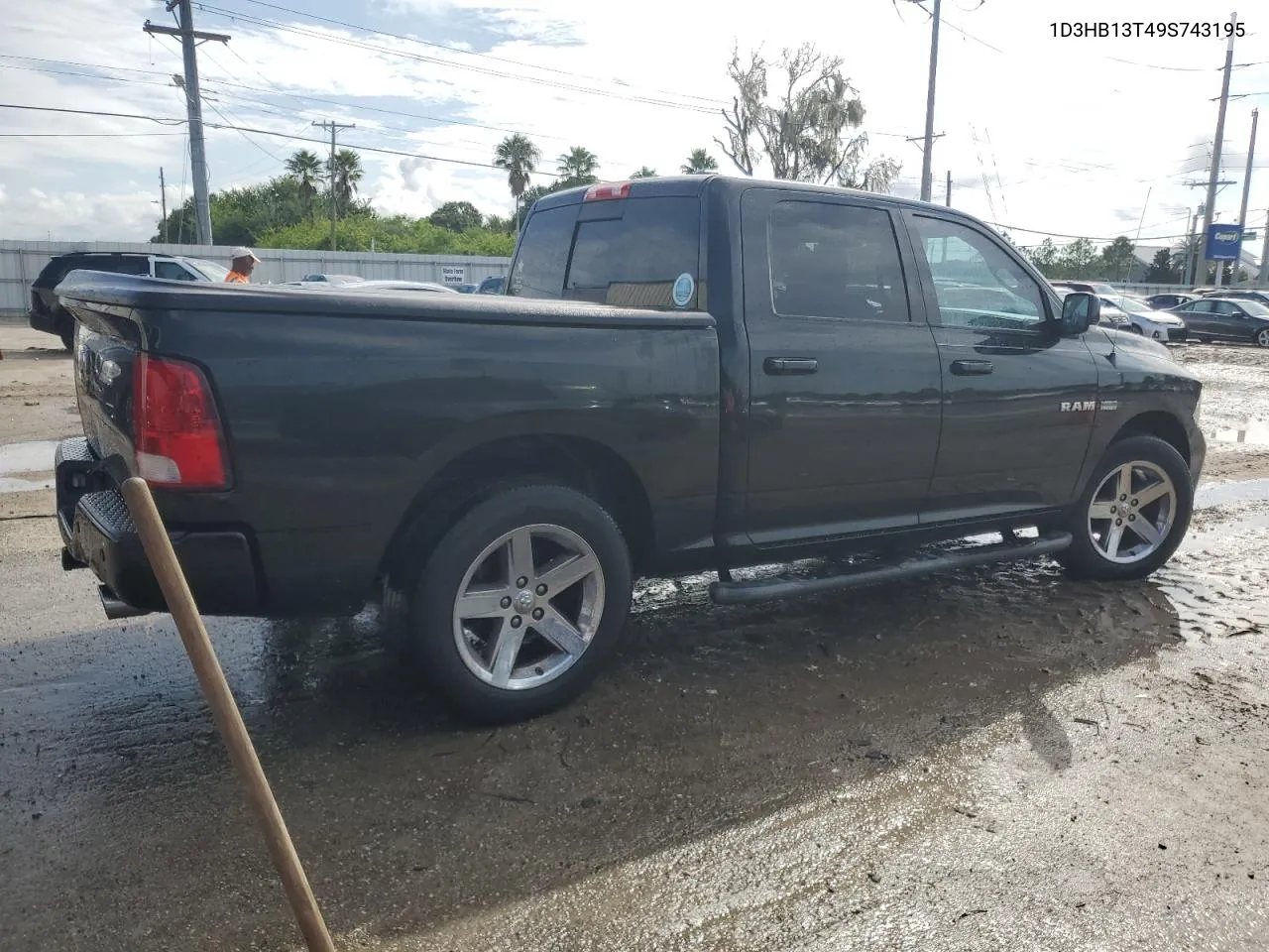 2009 Dodge Ram 1500 VIN: 1D3HB13T49S743195 Lot: 73689244