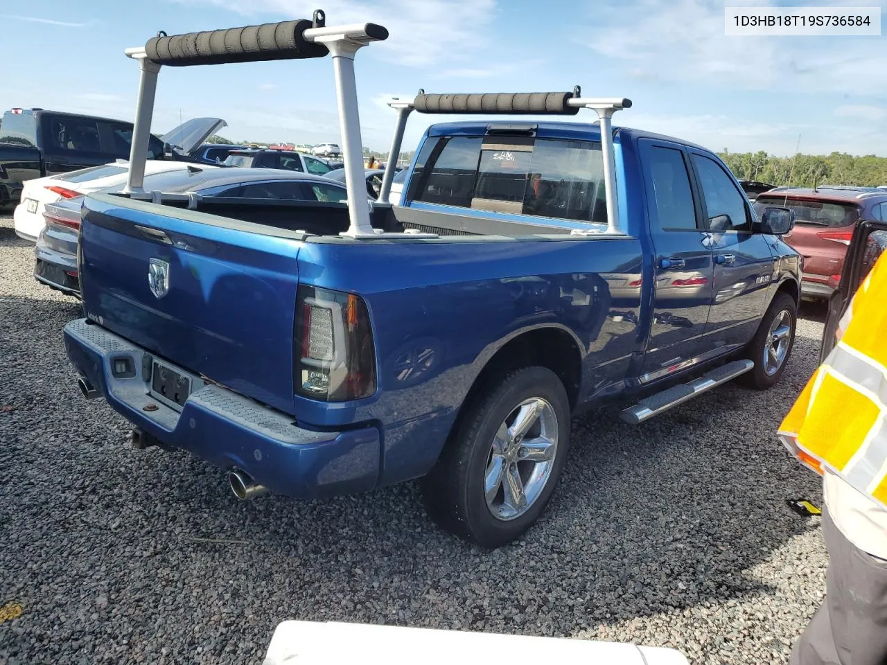 2009 Dodge Ram 1500 VIN: 1D3HB18T19S736584 Lot: 73853374