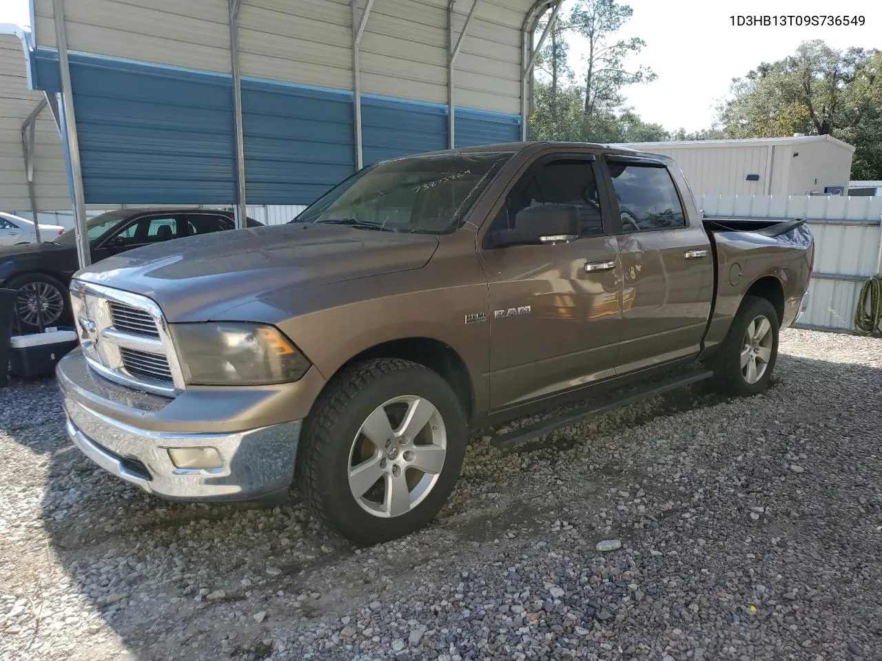 2009 Dodge Ram 1500 VIN: 1D3HB13T09S736549 Lot: 73873824