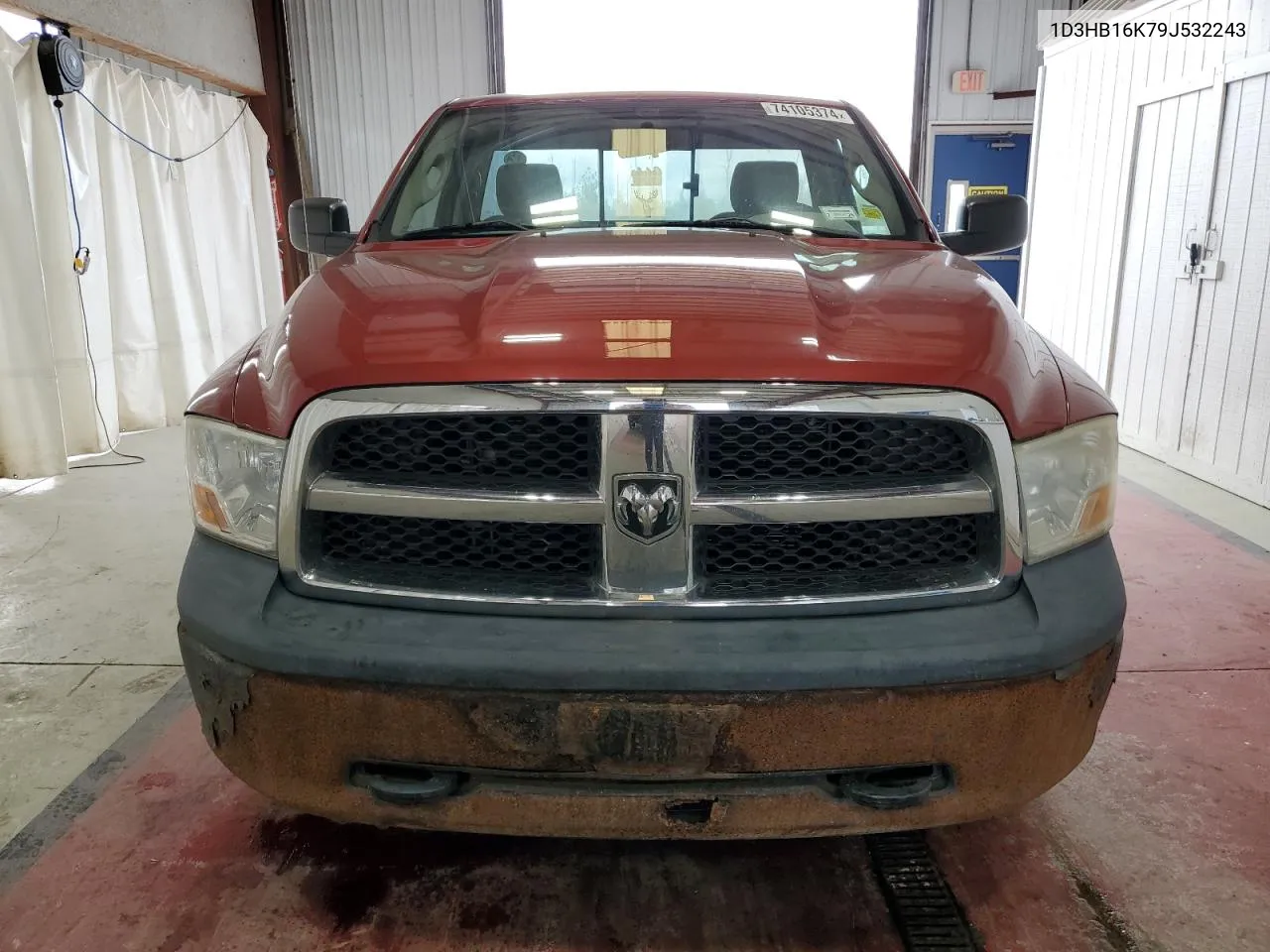 2009 Dodge Ram 1500 VIN: 1D3HB16K79J532243 Lot: 74105374