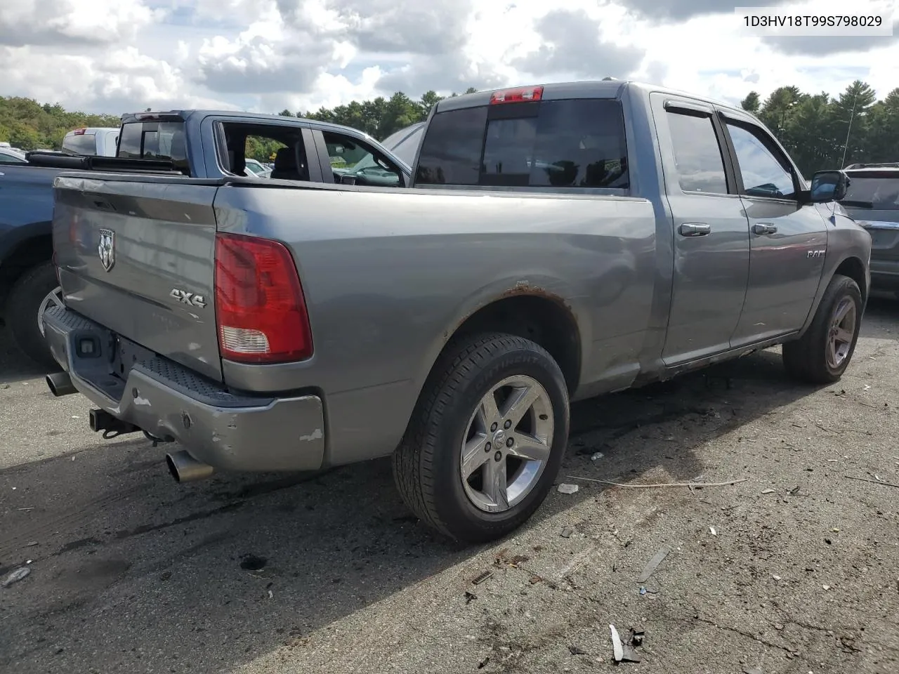 2009 Dodge Ram 1500 VIN: 1D3HV18T99S798029 Lot: 74337894