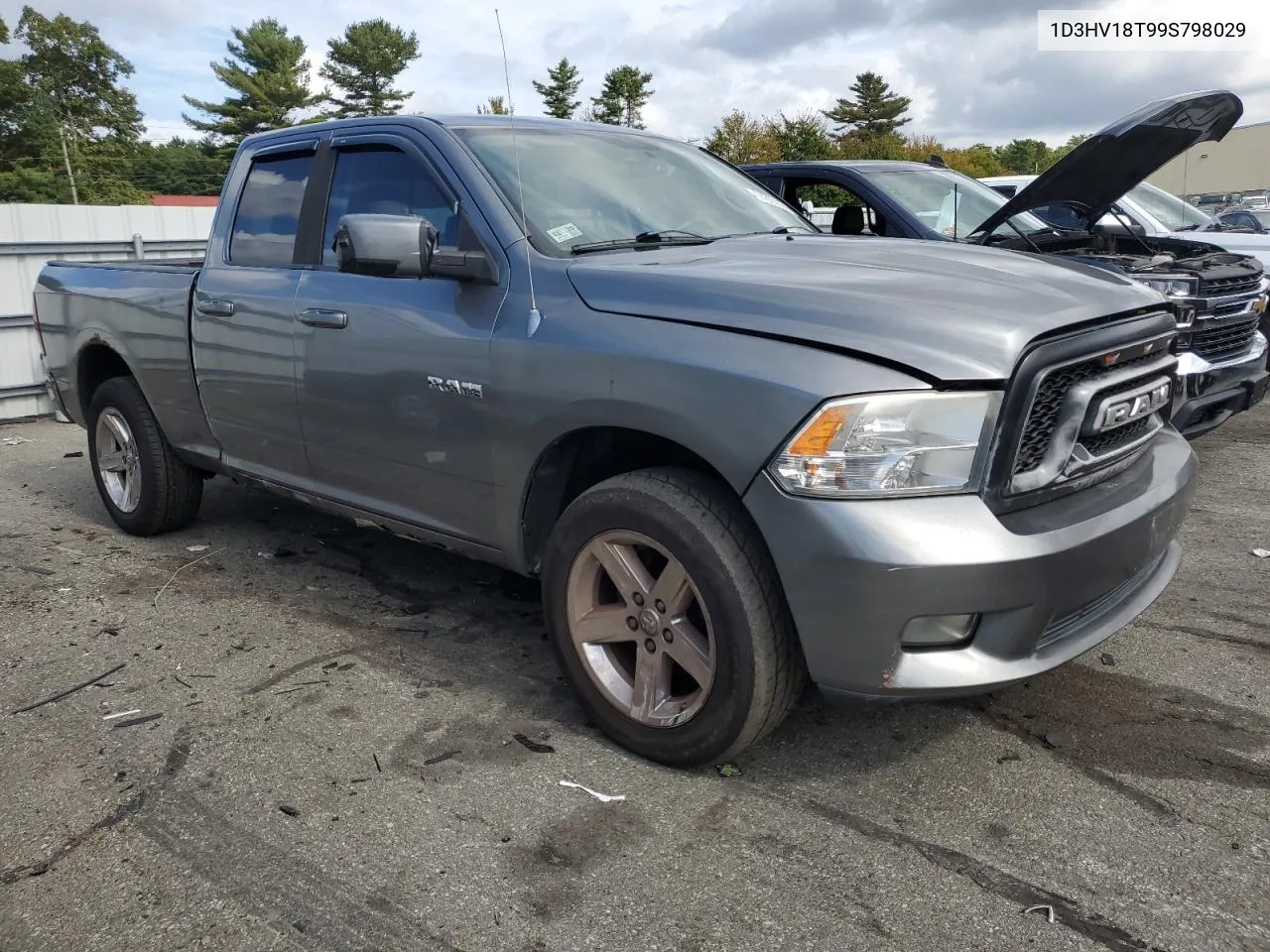 2009 Dodge Ram 1500 VIN: 1D3HV18T99S798029 Lot: 74337894