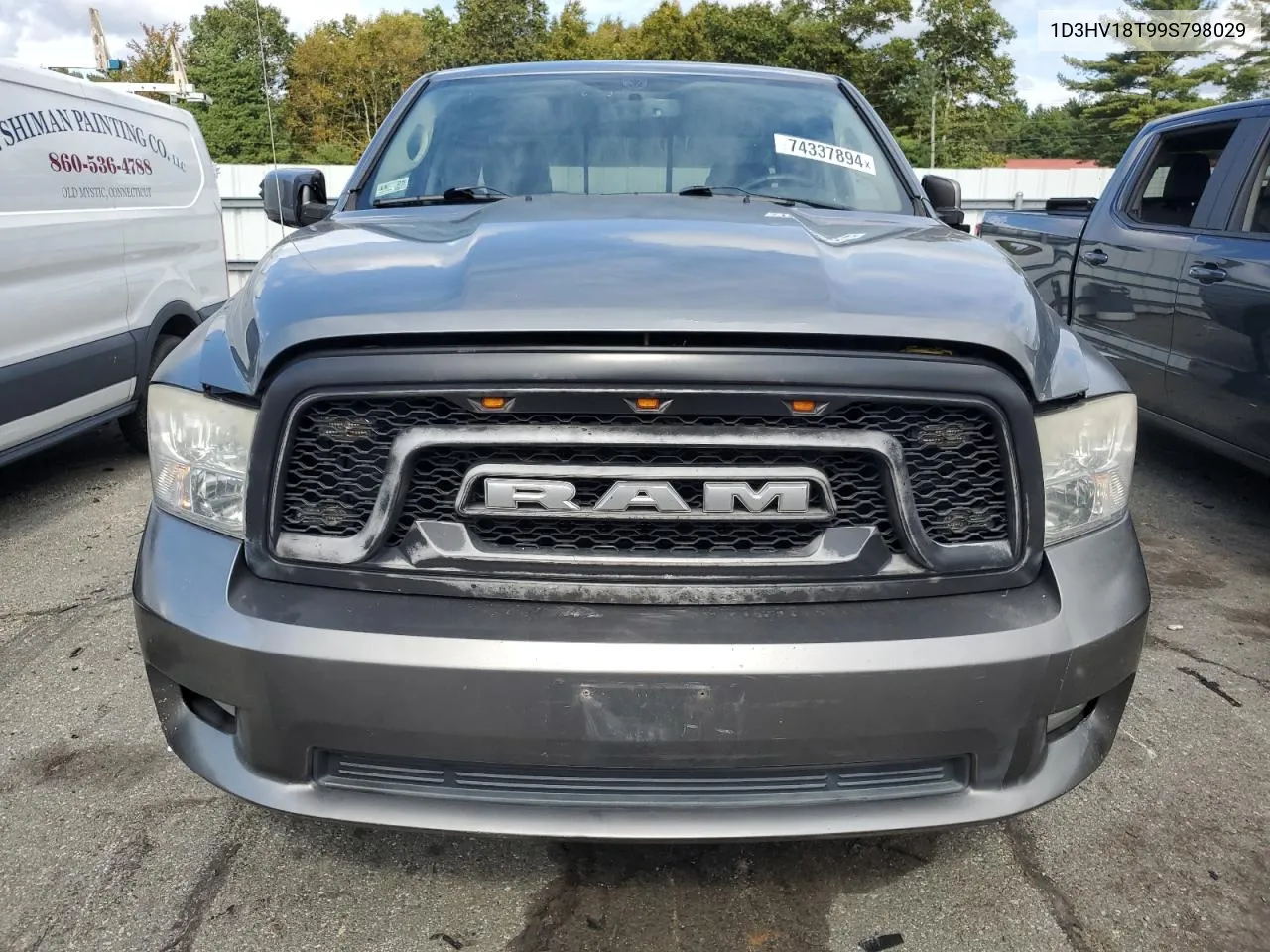 2009 Dodge Ram 1500 VIN: 1D3HV18T99S798029 Lot: 74337894