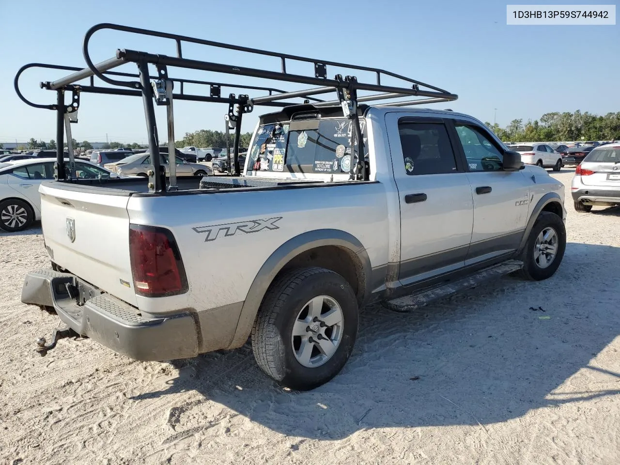 2009 Dodge Ram 1500 VIN: 1D3HB13P59S744942 Lot: 74754414