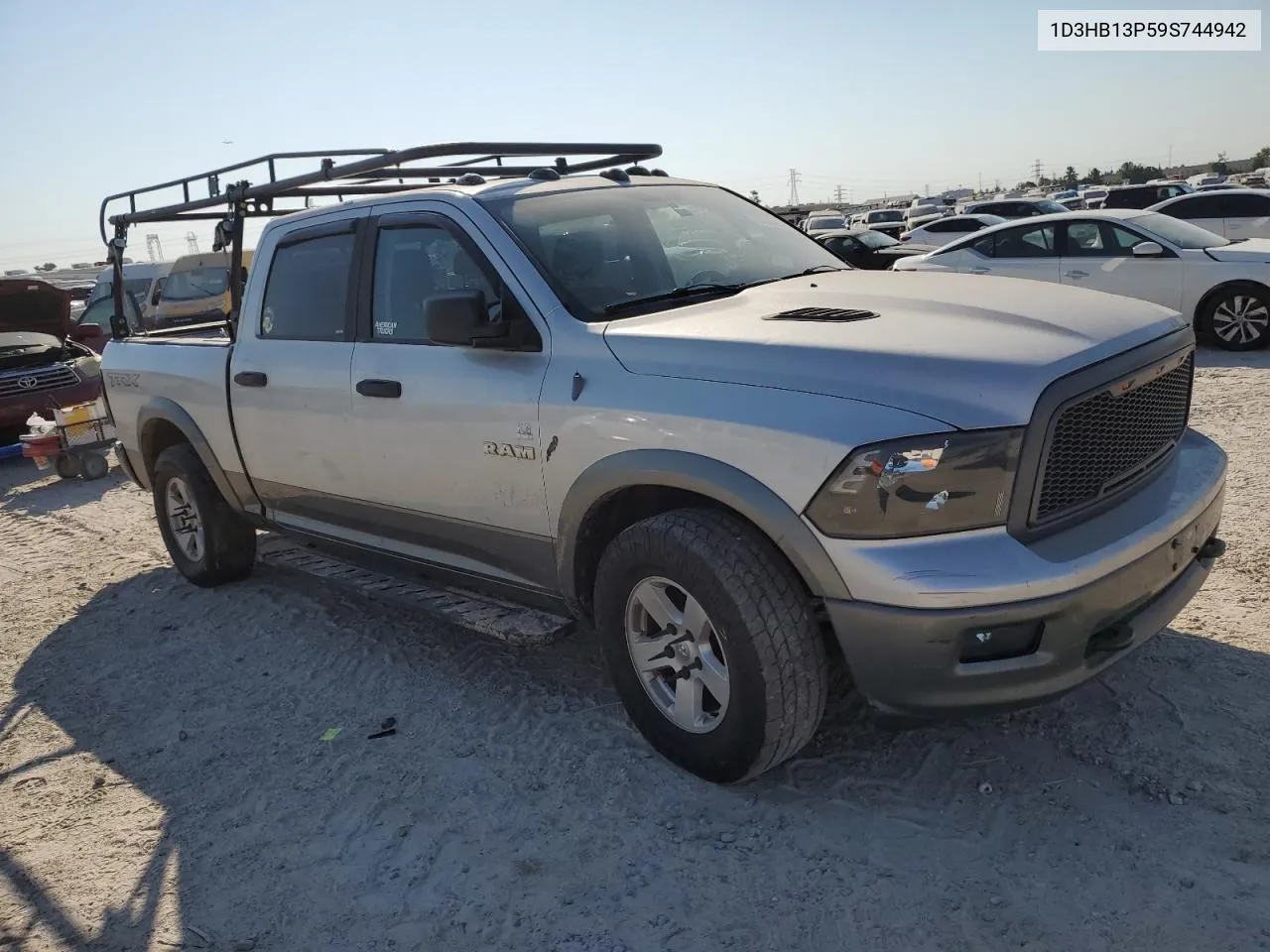 2009 Dodge Ram 1500 VIN: 1D3HB13P59S744942 Lot: 74754414