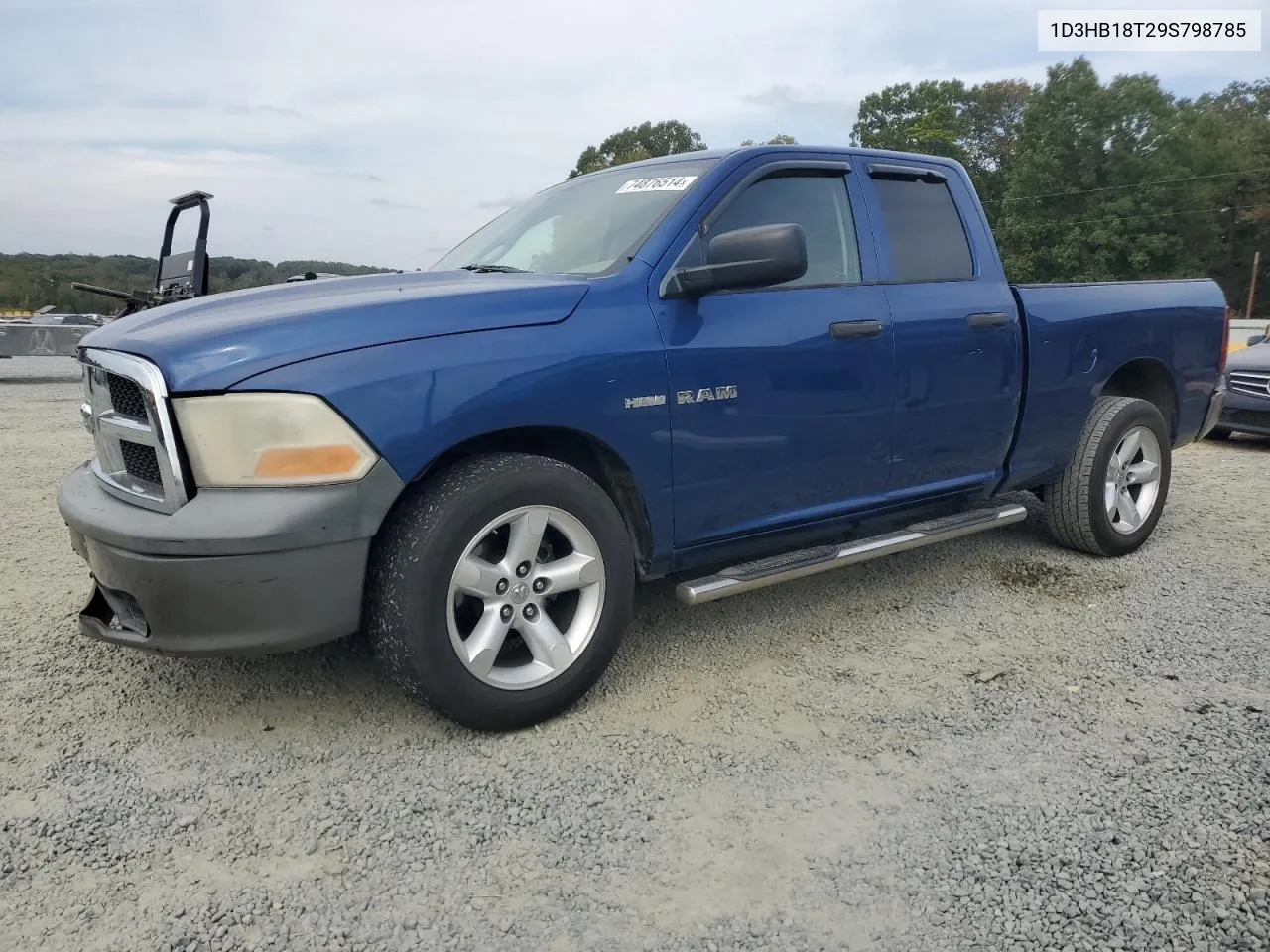 2009 Dodge Ram 1500 VIN: 1D3HB18T29S798785 Lot: 74876514