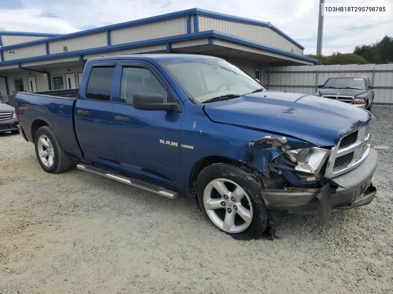 2009 Dodge Ram 1500 VIN: 1D3HB18T29S798785 Lot: 74876514