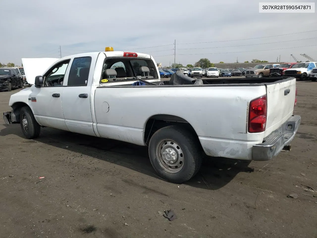 2009 Dodge Ram 2500 VIN: 3D7KR28T59G547871 Lot: 75683534