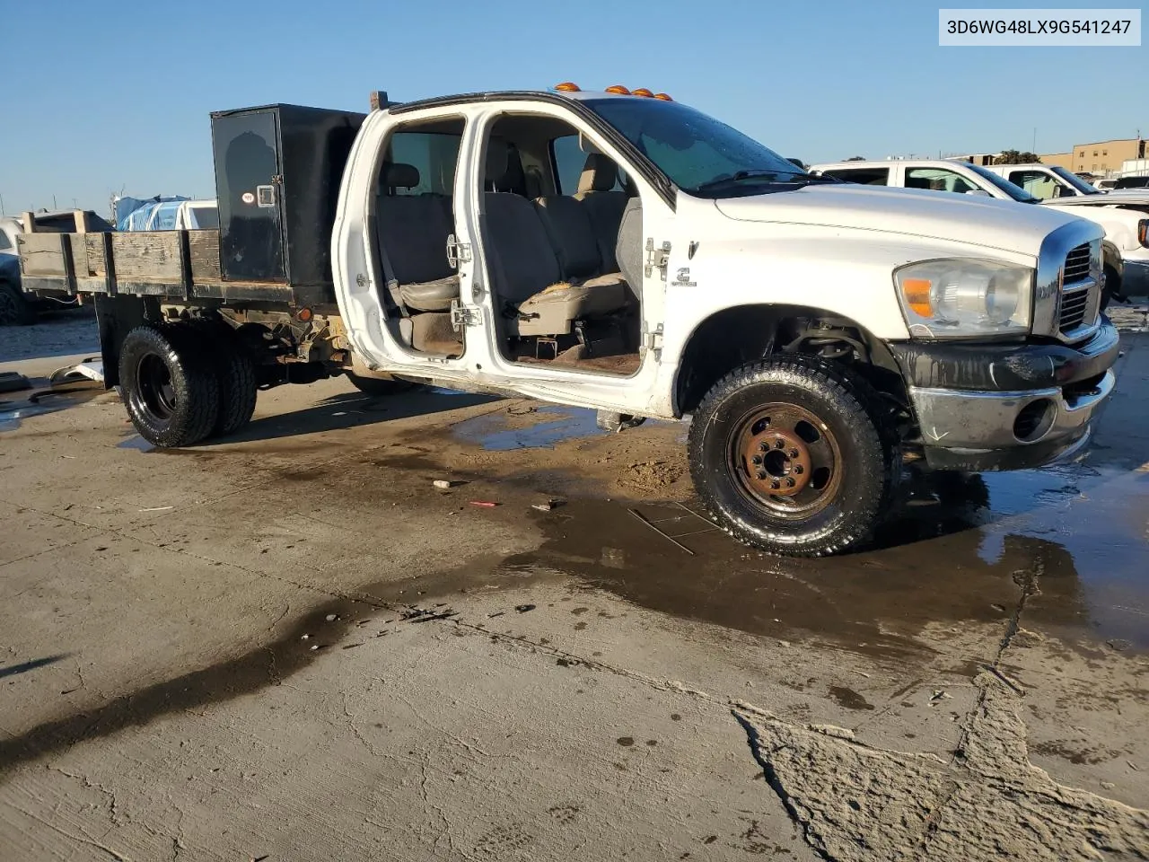 2009 Dodge Ram 3500 VIN: 3D6WG48LX9G541247 Lot: 75818754