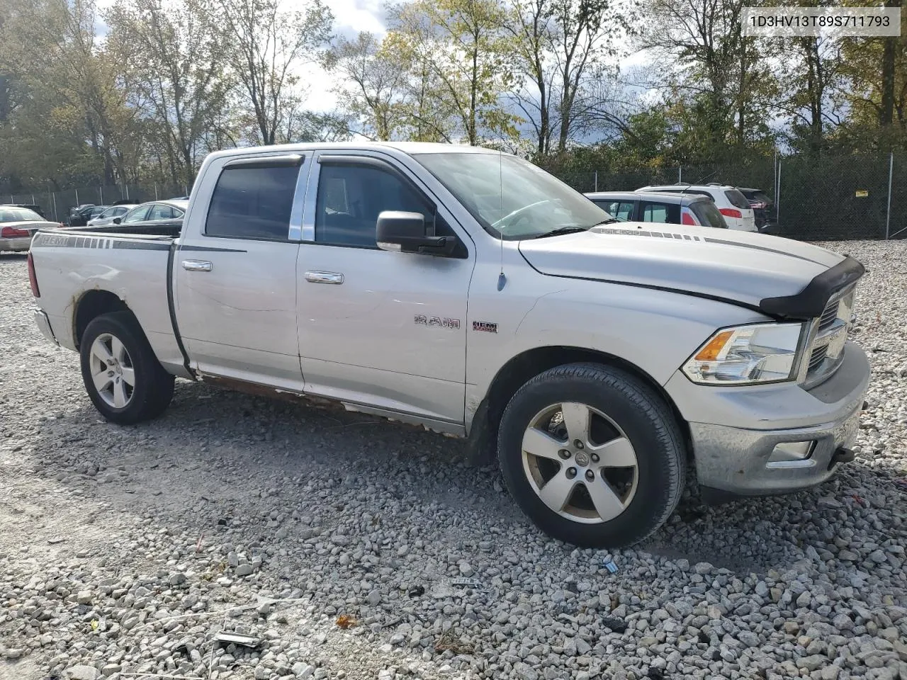 2009 Dodge Ram 1500 VIN: 1D3HV13T89S711793 Lot: 76283384