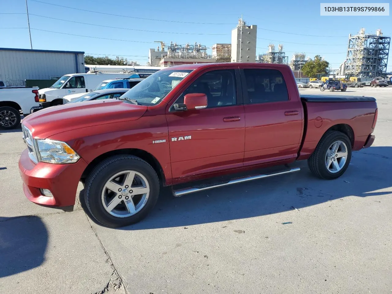 2009 Dodge Ram 1500 VIN: 1D3HB13T89S799866 Lot: 76515364