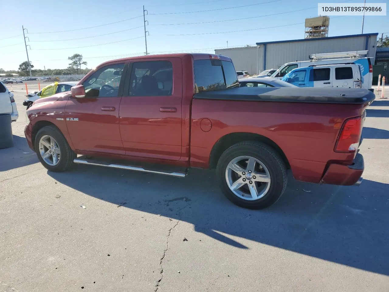 2009 Dodge Ram 1500 VIN: 1D3HB13T89S799866 Lot: 76515364