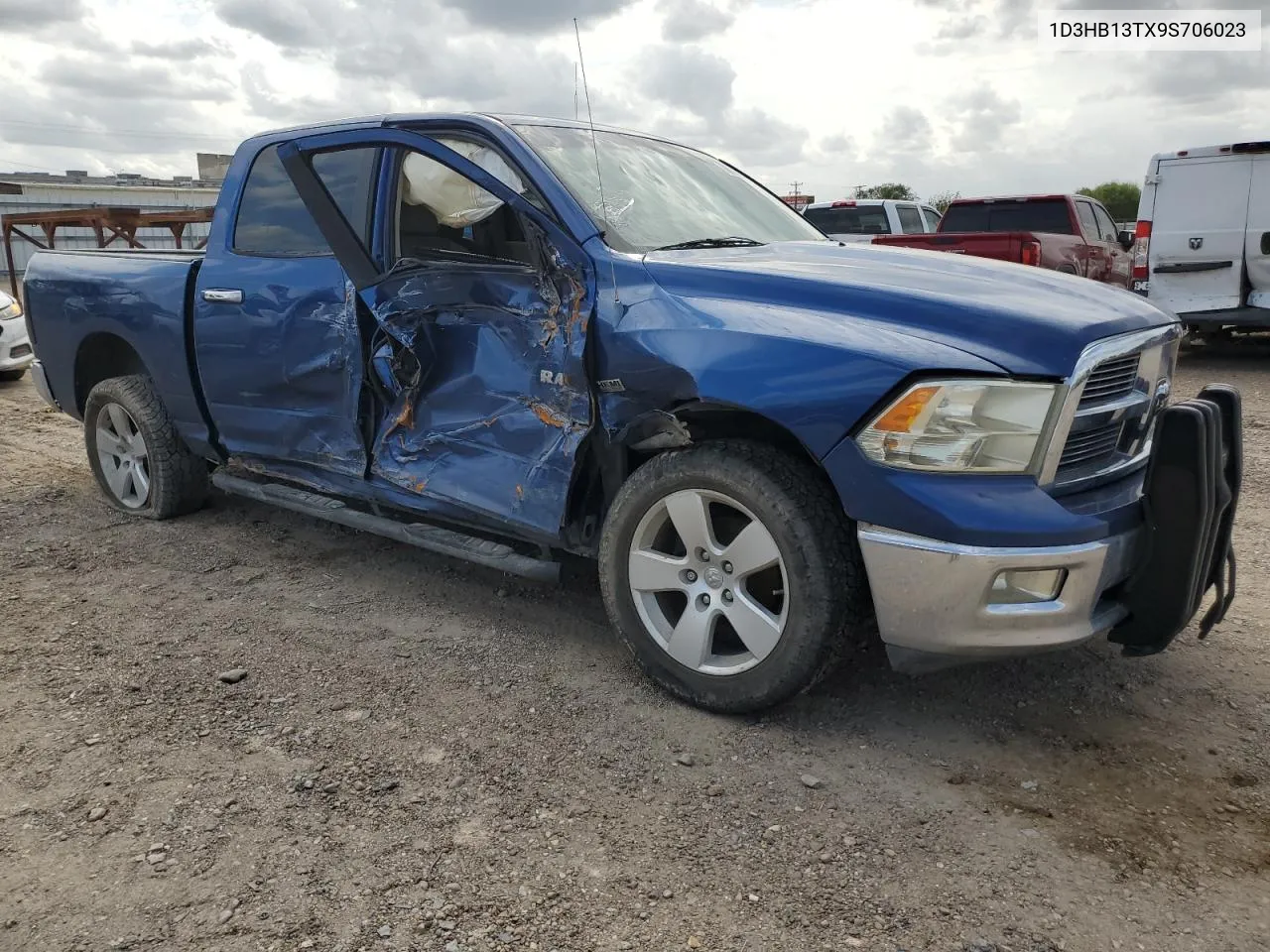 2009 Dodge Ram 1500 VIN: 1D3HB13TX9S706023 Lot: 76824014