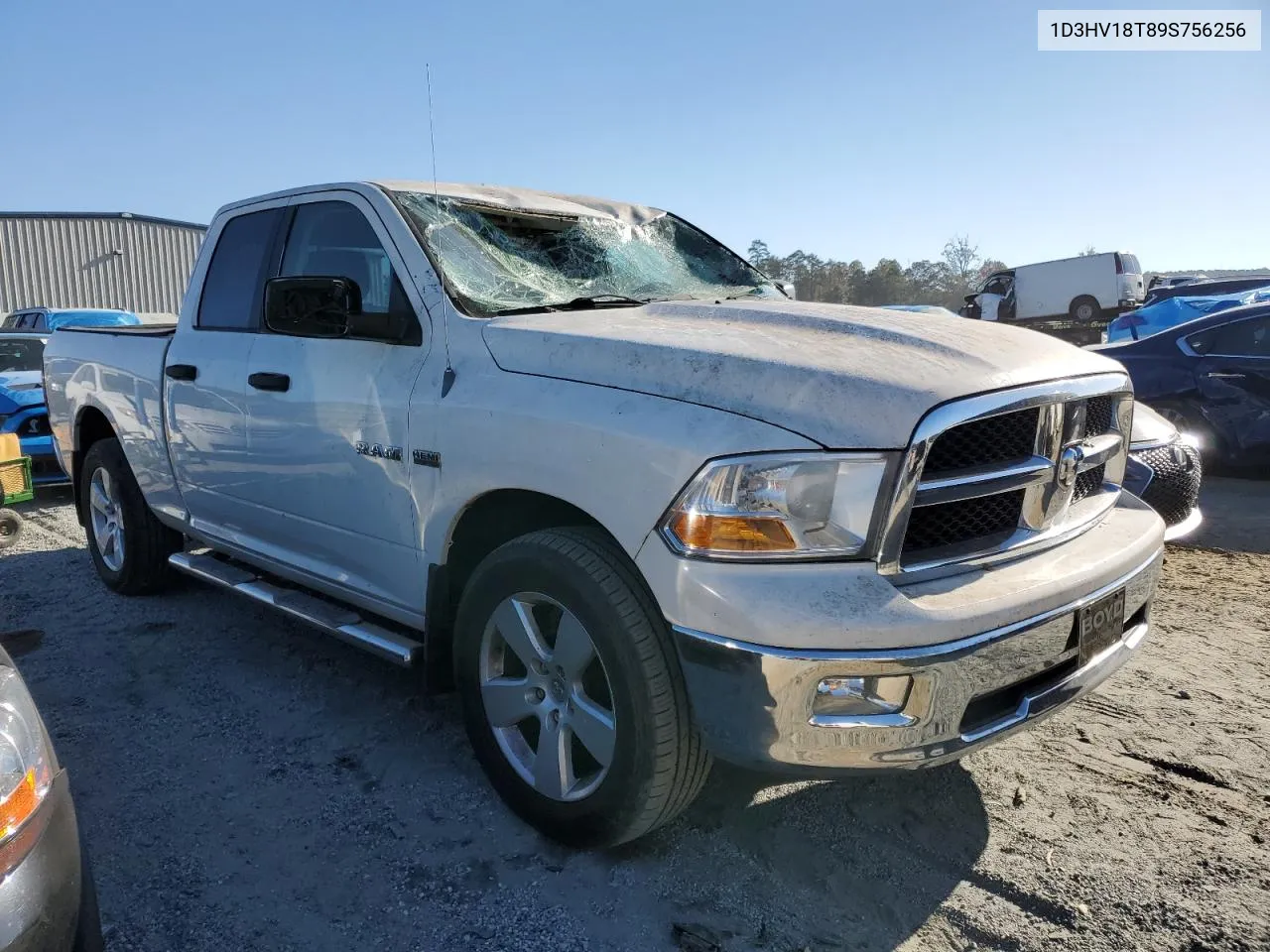 2009 Dodge Ram 1500 VIN: 1D3HV18T89S756256 Lot: 77035604