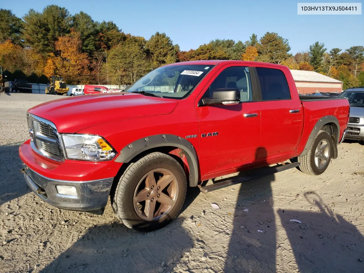 2009 Dodge Ram 1500 VIN: 1D3HV13TX9J504411 Lot: 77370454