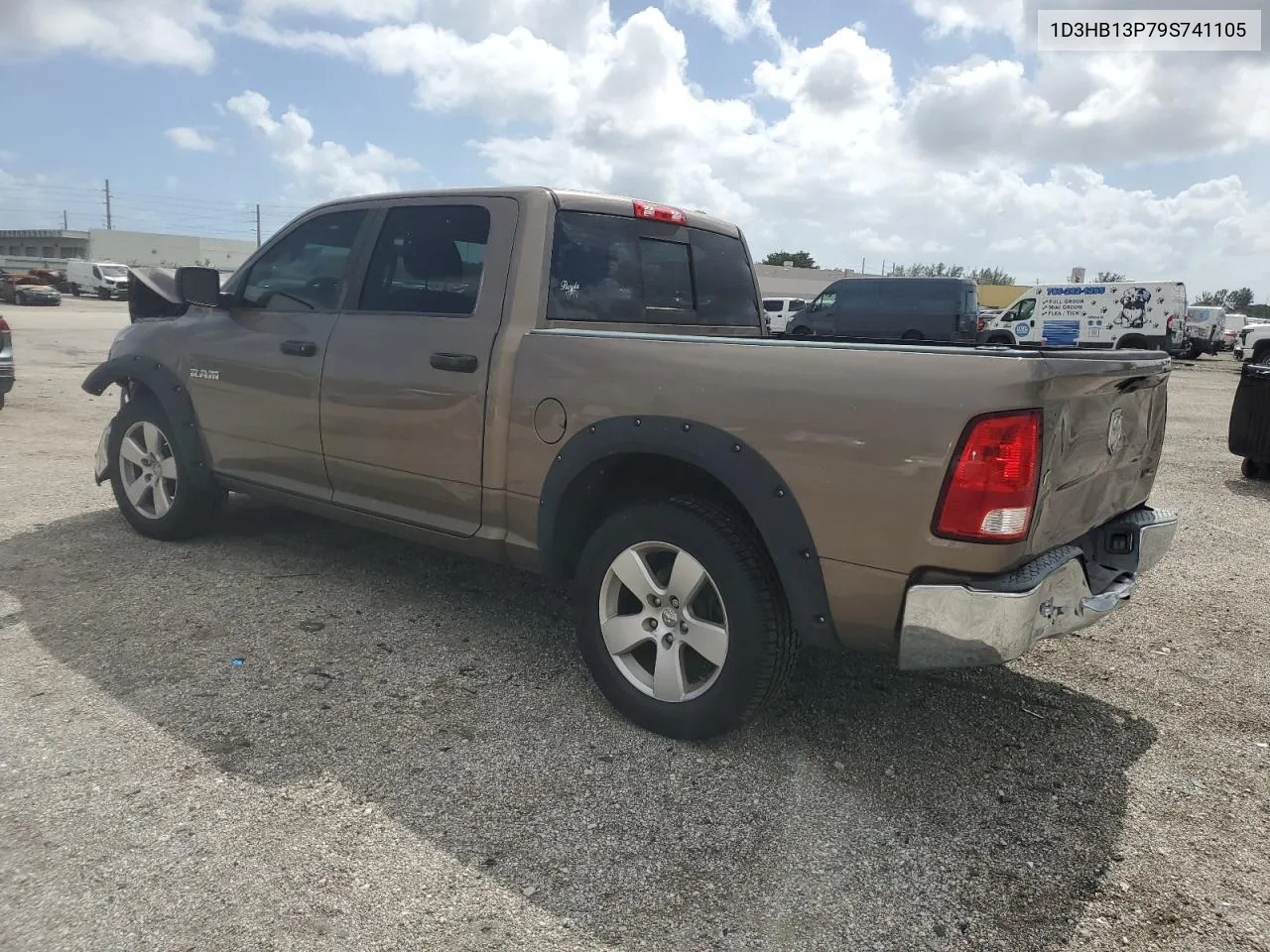 2009 Dodge Ram 1500 VIN: 1D3HB13P79S741105 Lot: 77383134