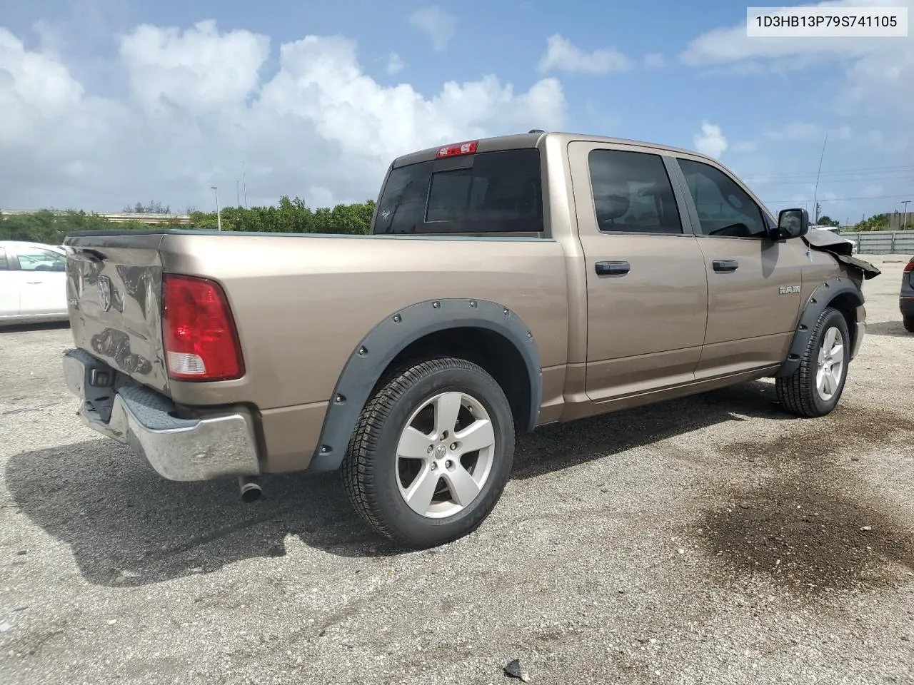 2009 Dodge Ram 1500 VIN: 1D3HB13P79S741105 Lot: 77383134