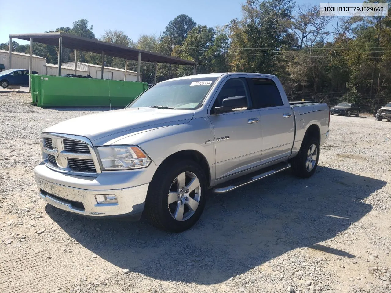 2009 Dodge Ram 1500 VIN: 1D3HB13T79J529663 Lot: 77436154