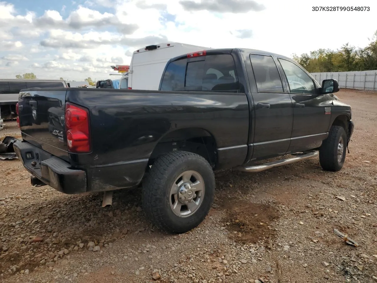 2009 Dodge Ram 2500 VIN: 3D7KS28T99G548073 Lot: 78031934