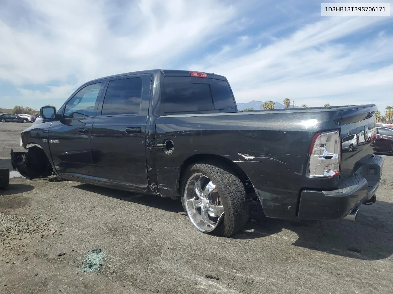 2009 Dodge Ram 1500 VIN: 1D3HB13T39S706171 Lot: 78301694