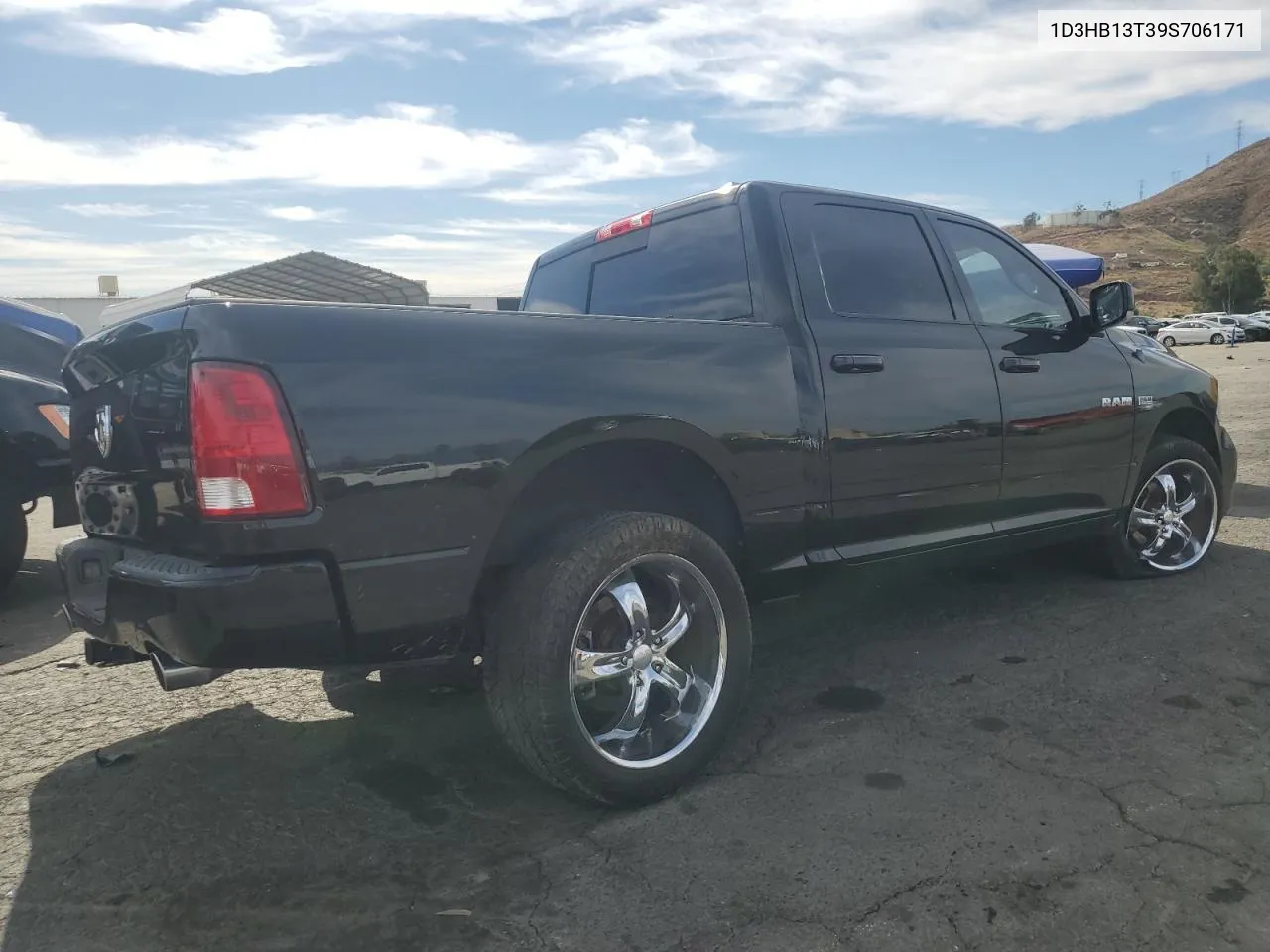 2009 Dodge Ram 1500 VIN: 1D3HB13T39S706171 Lot: 78301694