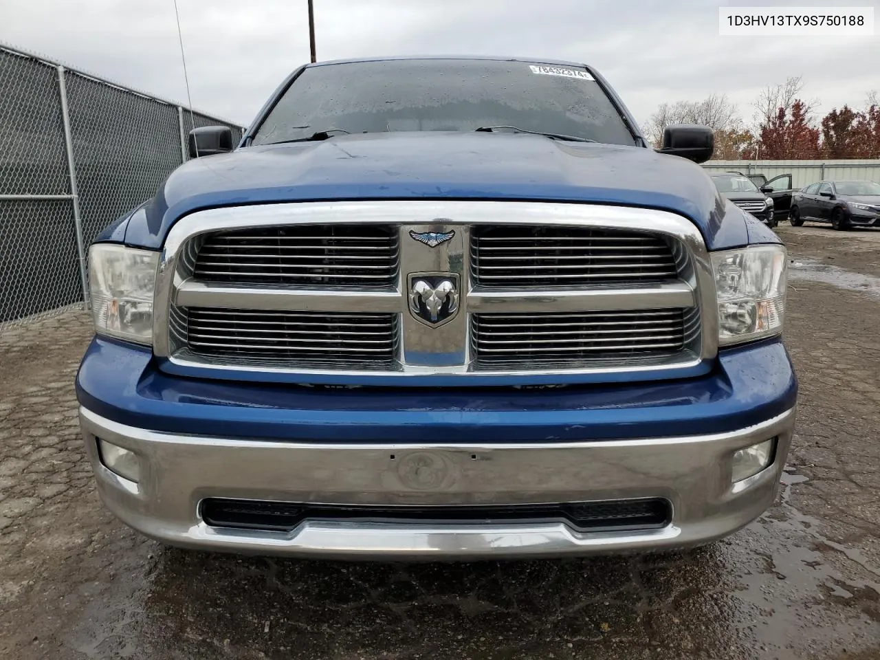 2009 Dodge Ram 1500 VIN: 1D3HV13TX9S750188 Lot: 78432374