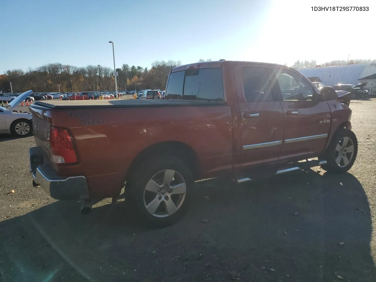 2009 Dodge Ram 1500 VIN: 1D3HV18T29S770833 Lot: 78805374