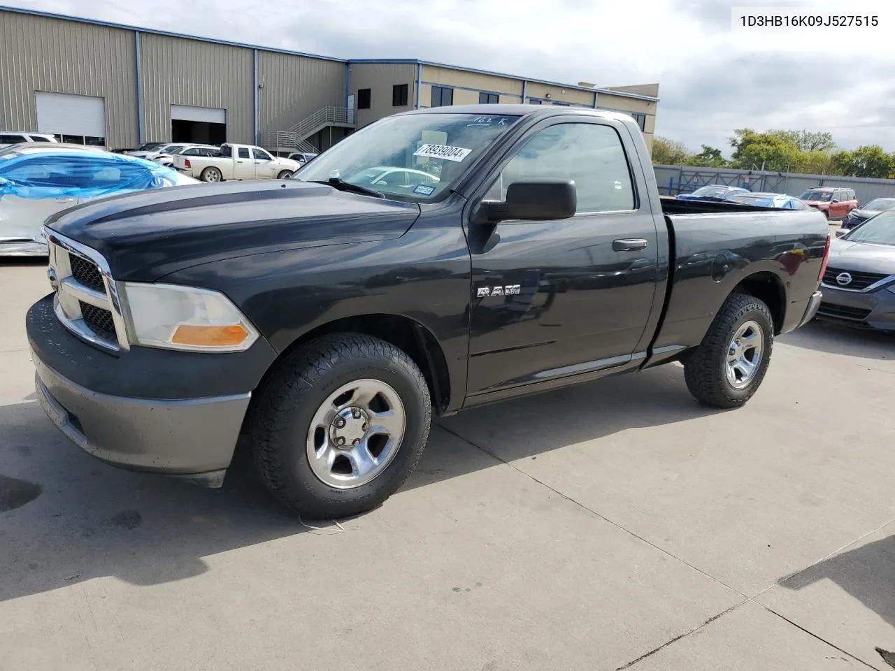 2009 Dodge Ram 1500 VIN: 1D3HB16K09J527515 Lot: 78939004