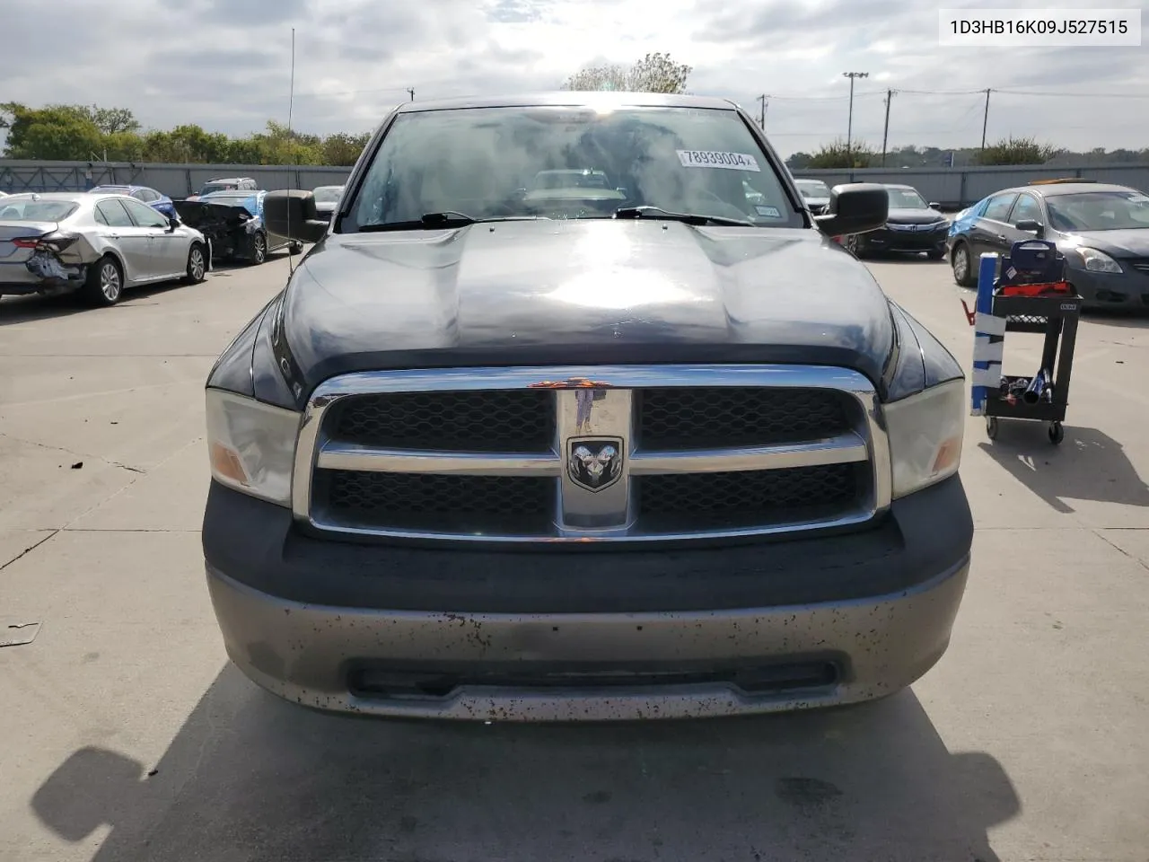 2009 Dodge Ram 1500 VIN: 1D3HB16K09J527515 Lot: 78939004