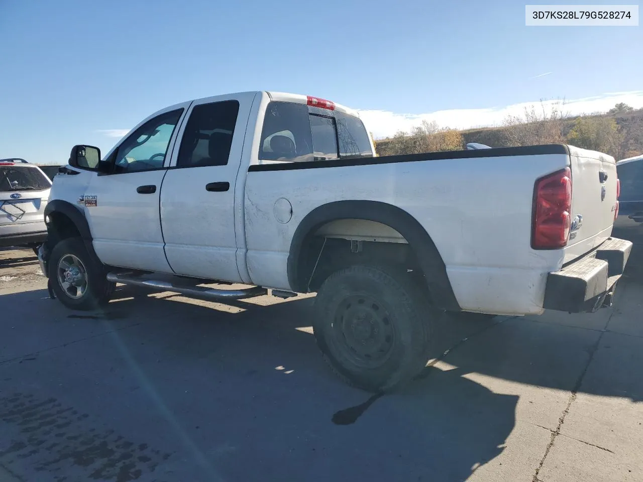 2009 Dodge Ram 2500 VIN: 3D7KS28L79G528274 Lot: 79062384