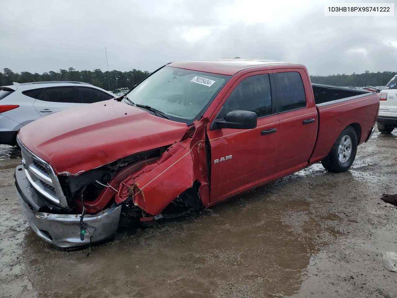 2009 Dodge Ram 1500 VIN: 1D3HB18PX9S741222 Lot: 79225434