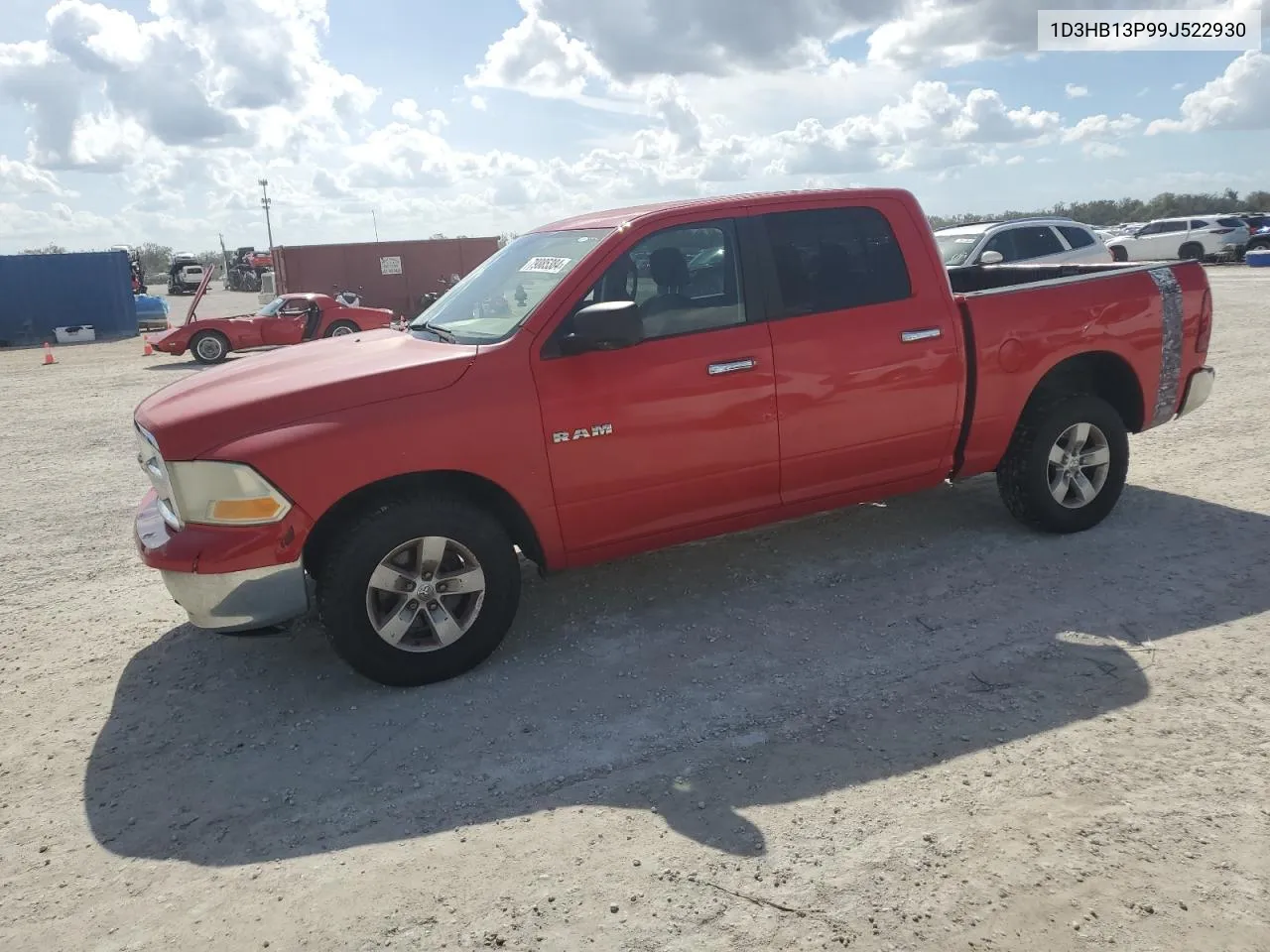 2009 Dodge Ram 1500 VIN: 1D3HB13P99J522930 Lot: 79885384