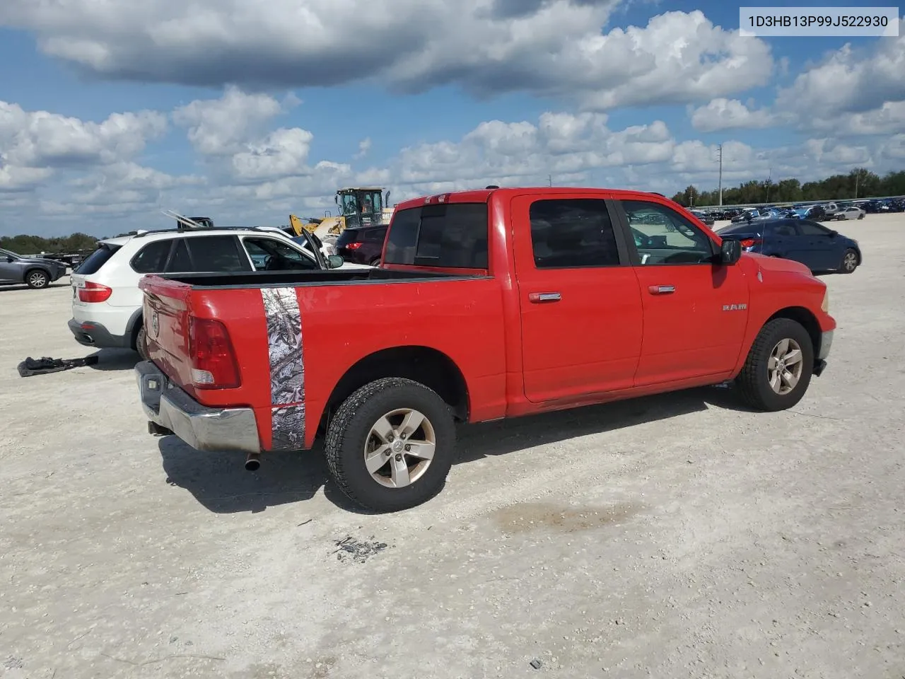 2009 Dodge Ram 1500 VIN: 1D3HB13P99J522930 Lot: 79885384