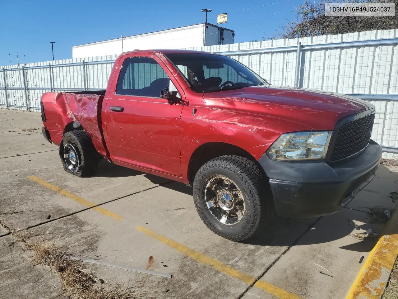 2009 Dodge Ram 1500 VIN: 1D3HV16P49J524037 Lot: 79888034