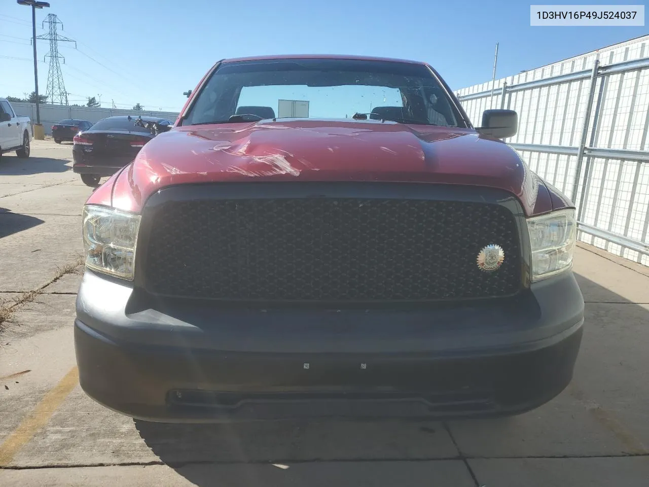 2009 Dodge Ram 1500 VIN: 1D3HV16P49J524037 Lot: 79888034