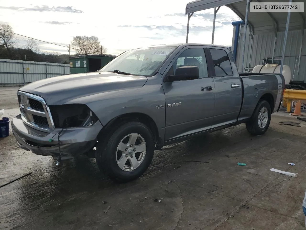 2009 Dodge Ram 1500 VIN: 1D3HB18T29S777421 Lot: 79957354