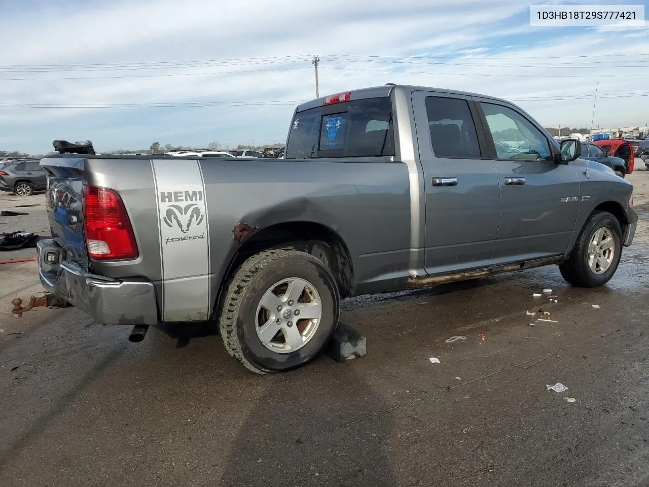 2009 Dodge Ram 1500 VIN: 1D3HB18T29S777421 Lot: 79957354