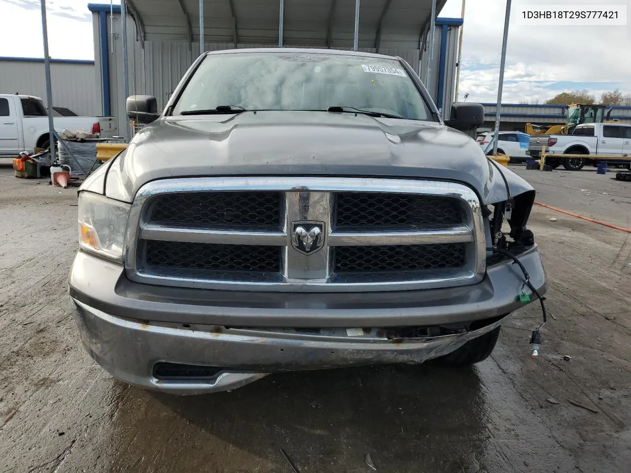 2009 Dodge Ram 1500 VIN: 1D3HB18T29S777421 Lot: 79957354