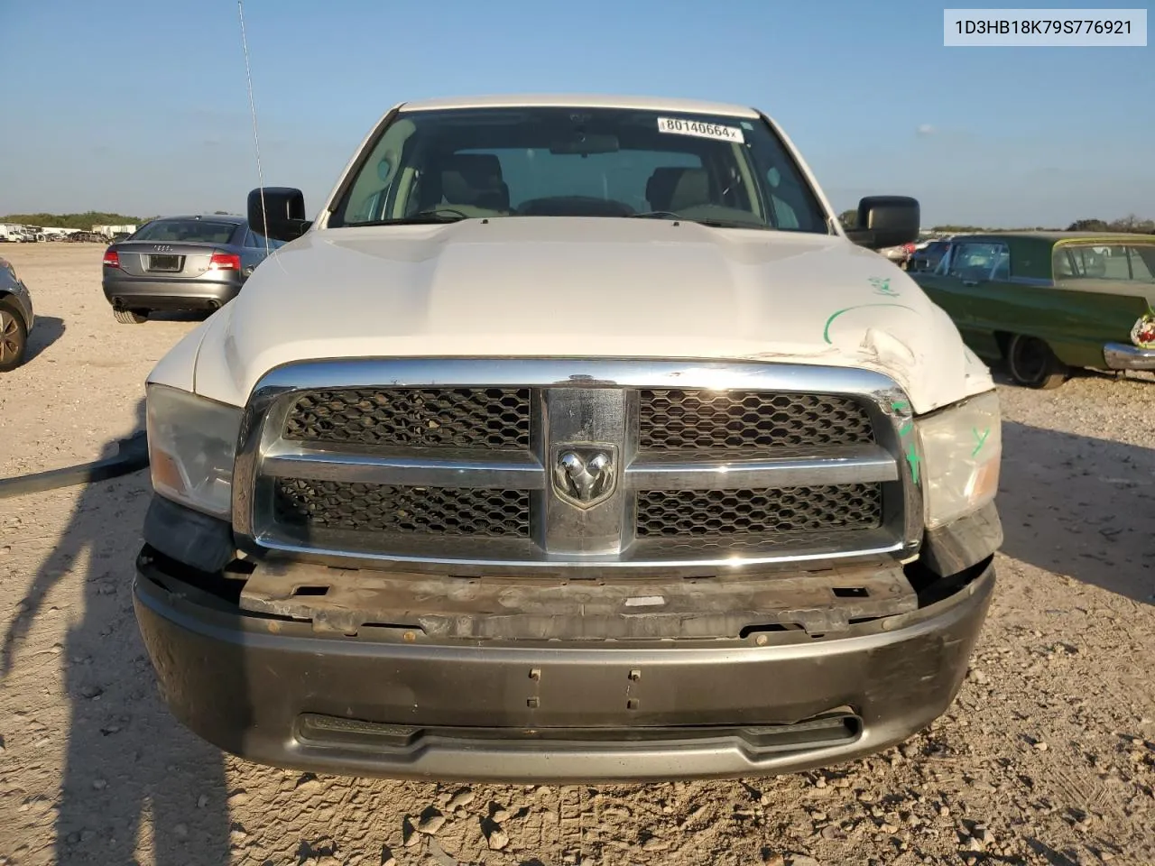 2009 Dodge Ram 1500 VIN: 1D3HB18K79S776921 Lot: 80140664